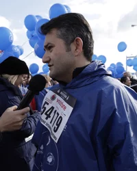 Lilly İlaç Türkiye Genel Müdürü Kadir Tepebaşı, Avrasya Maratonu