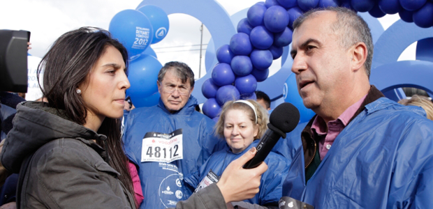 Türkiye Diyabet Vakfı Başkanı Prof. Dr. Temel Yılmaz, Avrasya Maratonu