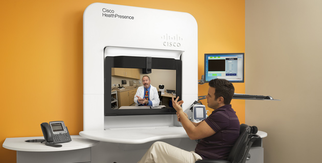 Cisco TelePresence ile eczanelerde doktor danışmanlığı hizmeti